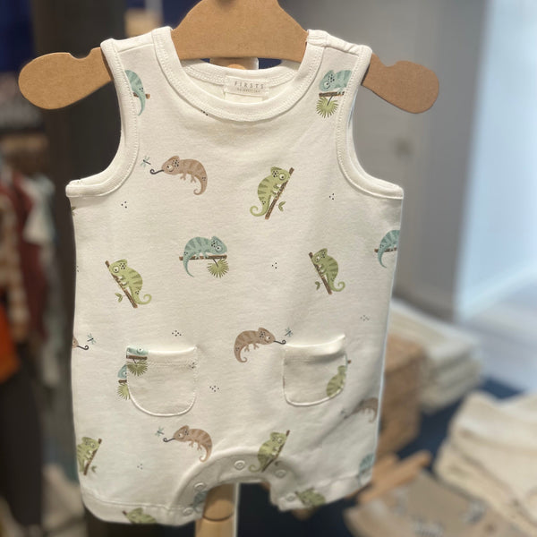 The Chameleon Story Romper