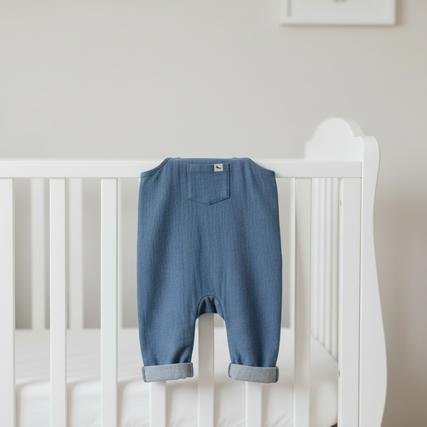 Denim Easy Fit Overalls