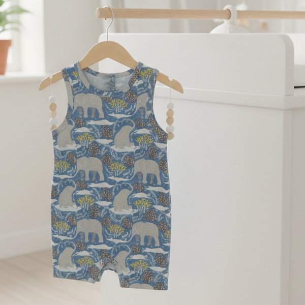 The Elephant Story Romper